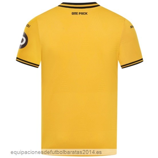 Nuevo Tailandia 1ª Camiseta Wolves 24/25 Amarillo Baratas